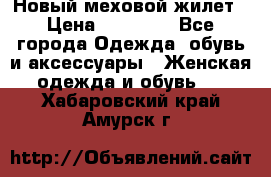 Новый меховой жилет › Цена ­ 14 000 - Все города Одежда, обувь и аксессуары » Женская одежда и обувь   . Хабаровский край,Амурск г.